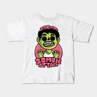 Zombie Attack Kids T-Shirt